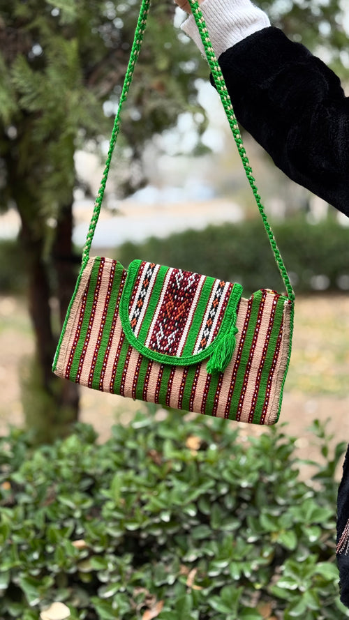 Wool Grey Handmade Bag