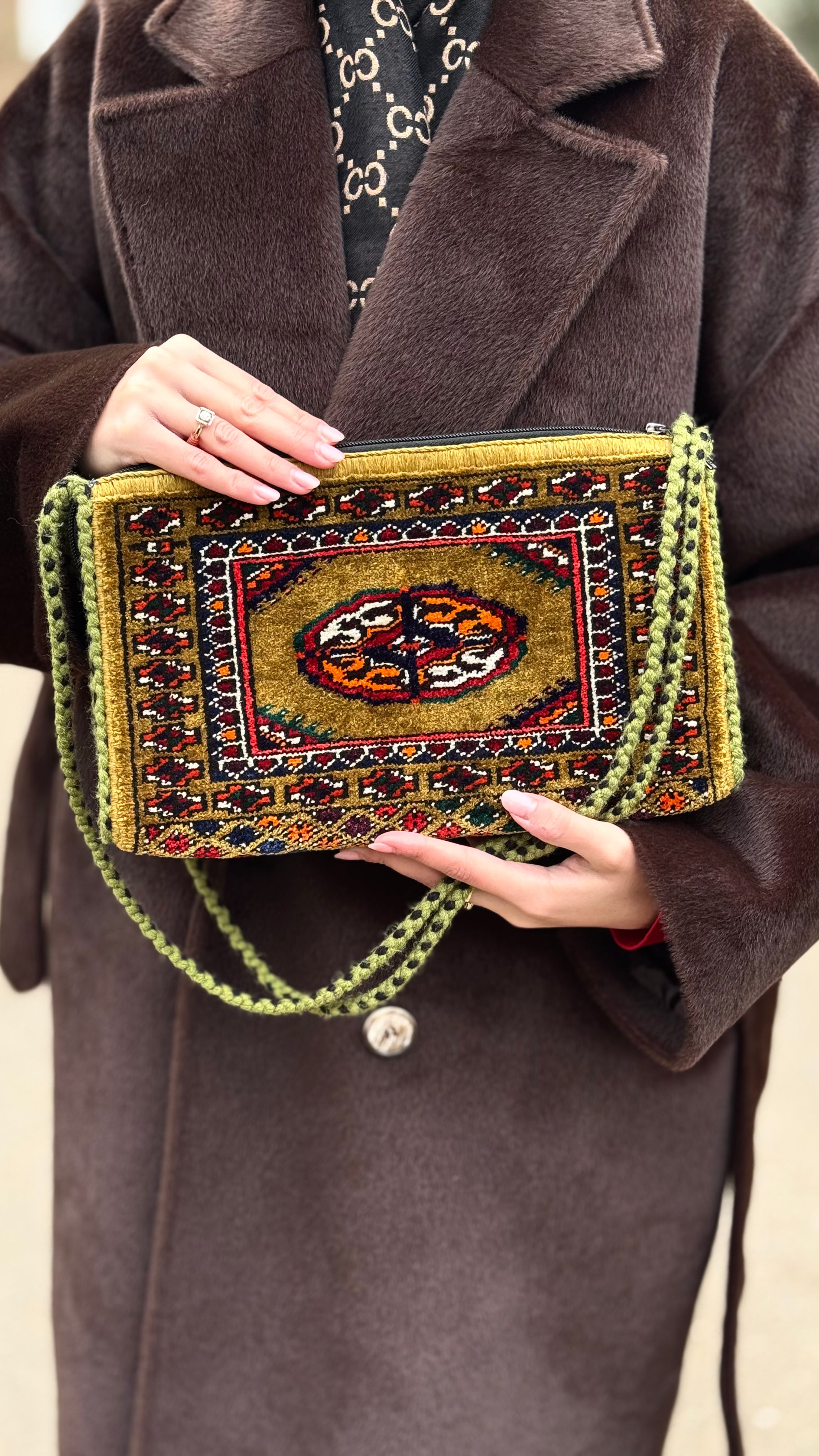 Wool Premium Small Handmade Bag